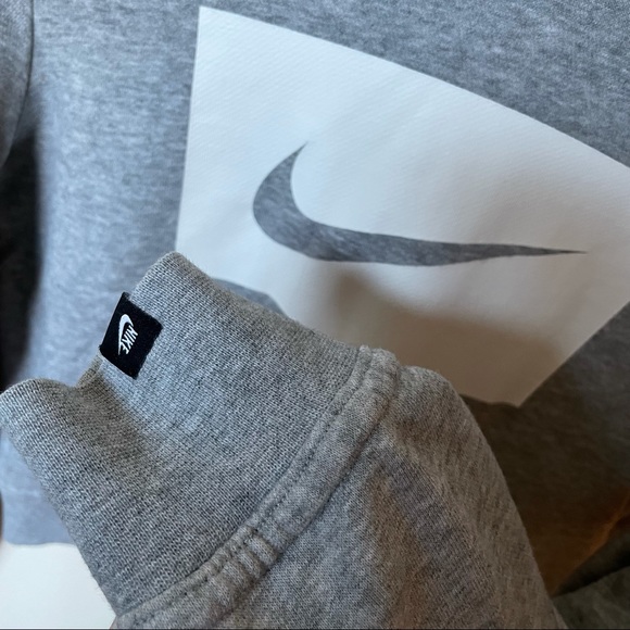 Nike Grey Hoodie - Picture 4 of 5